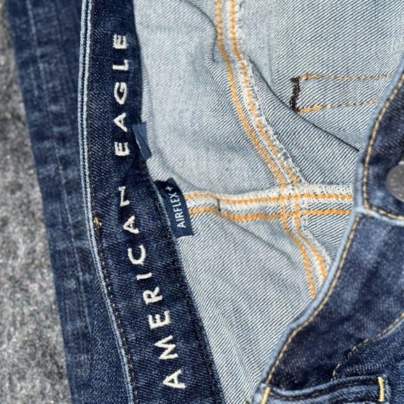 American Eagle Dark Blue Denim 36/30 Straight Airflex - Picture 5 of 7